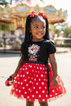 Minnie Mouse–Inspired Toddler Customized Tutu Dress