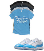 Retro 11 Lo Things Done Changed Unisex T-Shirt – Statement Streetwear Graphic Tee