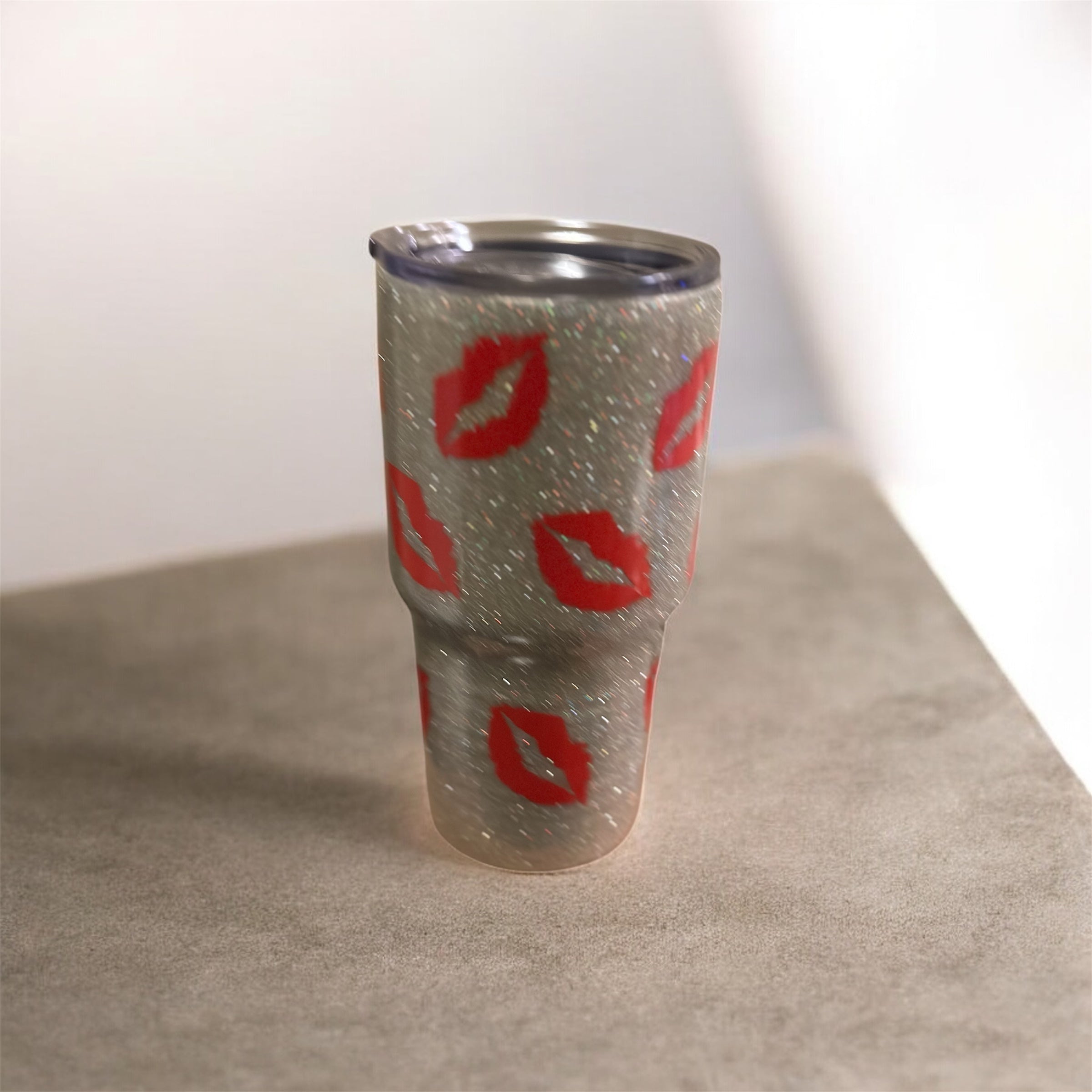 Lipstick and Hustle Tumbler