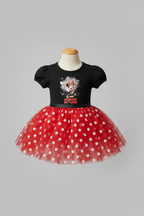 Minnie Mouse–Inspired Toddler Customized Tutu Dress