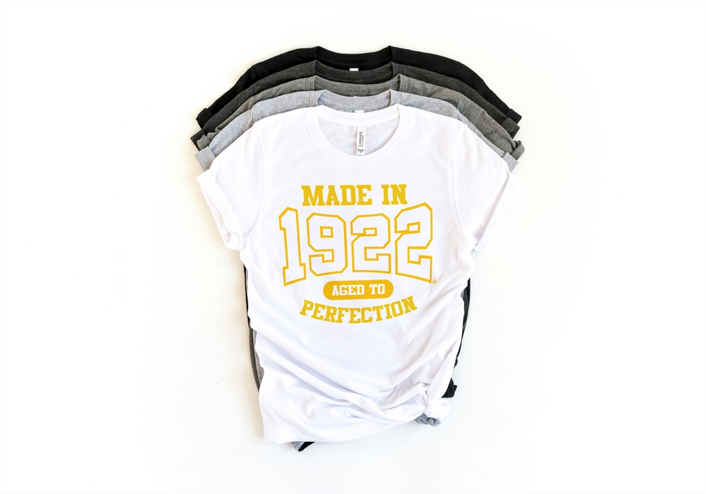 Made in 1922 Sigma Gamma Rho–inspired T-shirt
