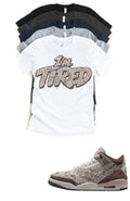 Shirt to match Laser 3 OG Jordan 3 Retro I’m Tired matching T-shirt sneaker head match tee
