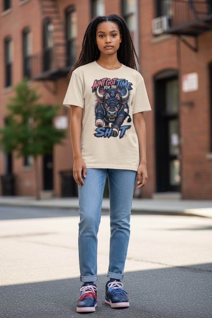 Sports Renaissance OG Jordan 3 Ain’t Got time matching T-shirt sneaker head match tee