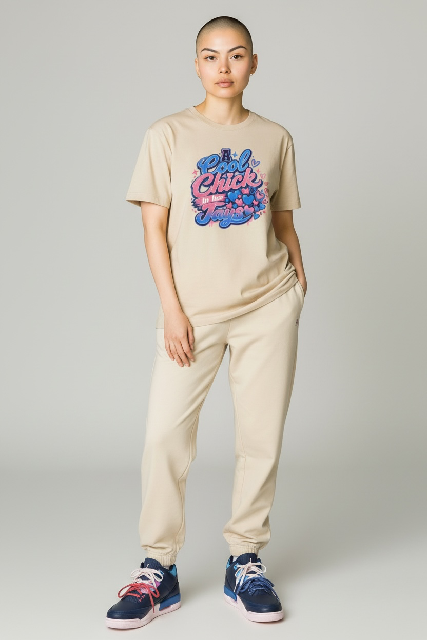 Sports Renaissance OG Jordan 3 Cool chick matching T-shirt sneaker head match tee