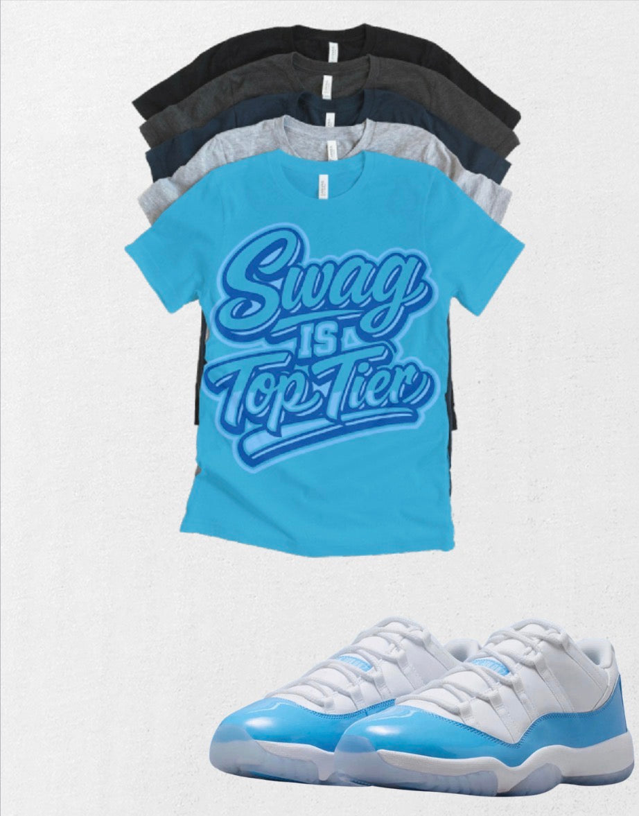 Swag Is Top Tier T-Shirt | Unisex Jordan Matching Streetwear Graphic Tee