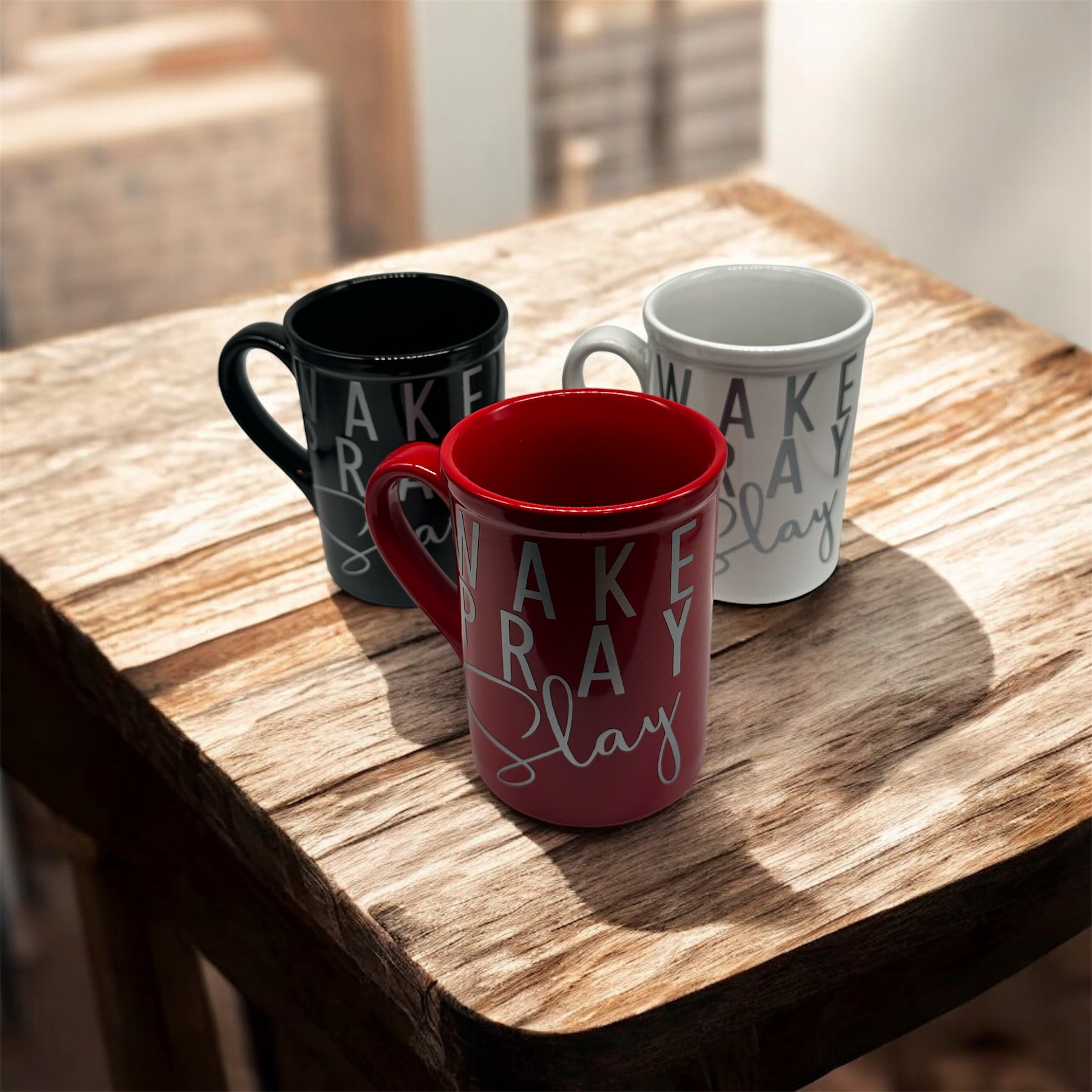 Wake Pray Slay Coffee Mug