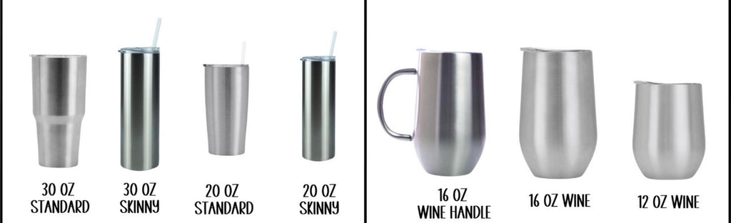 Custom Glitter Tumbler