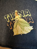 Princess and the Frog Denim Coveralls Dress – Personalized with Your Child’s Name