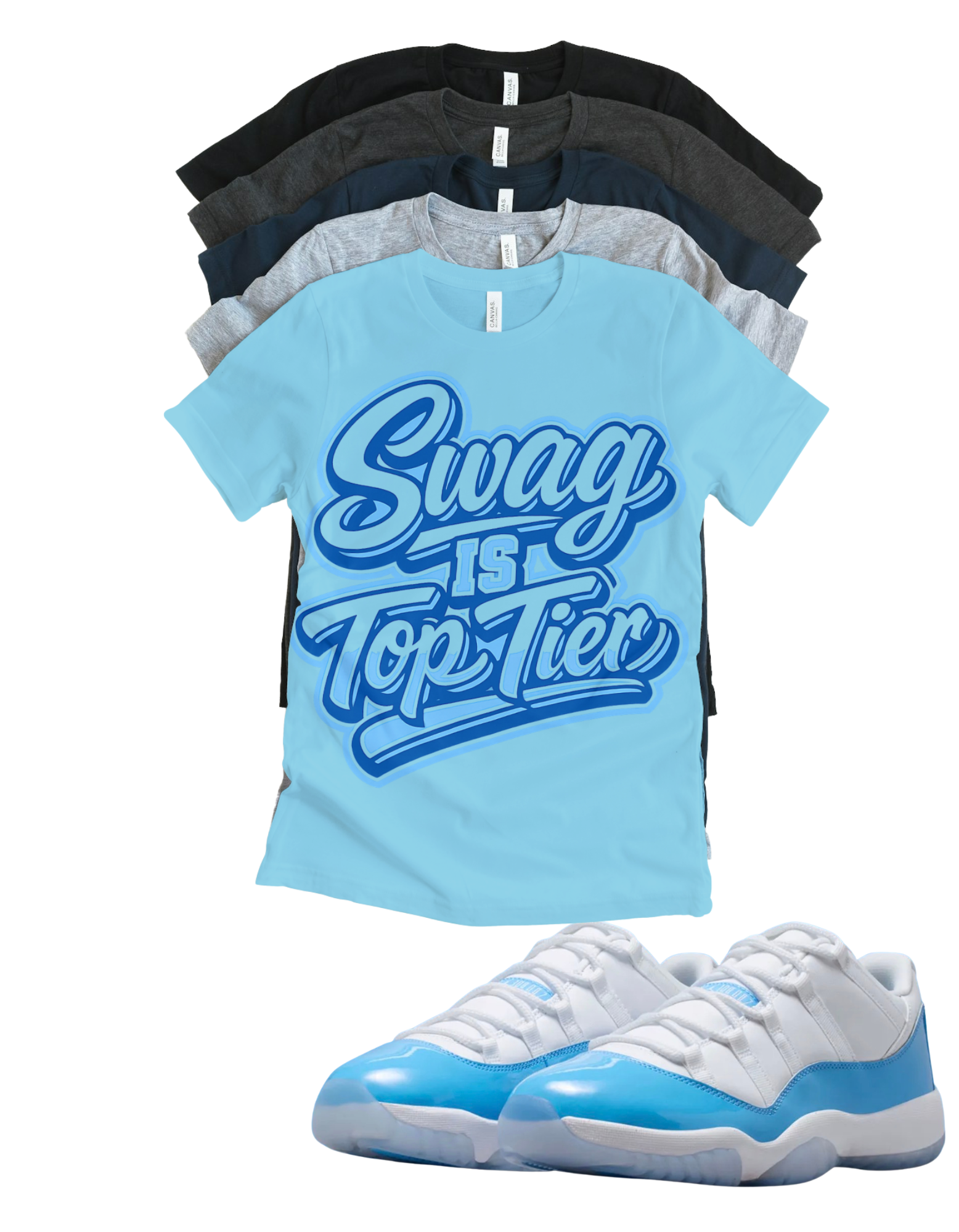 Swag Is Top Tier T-Shirt | Unisex Jordan Matching Streetwear Graphic Tee