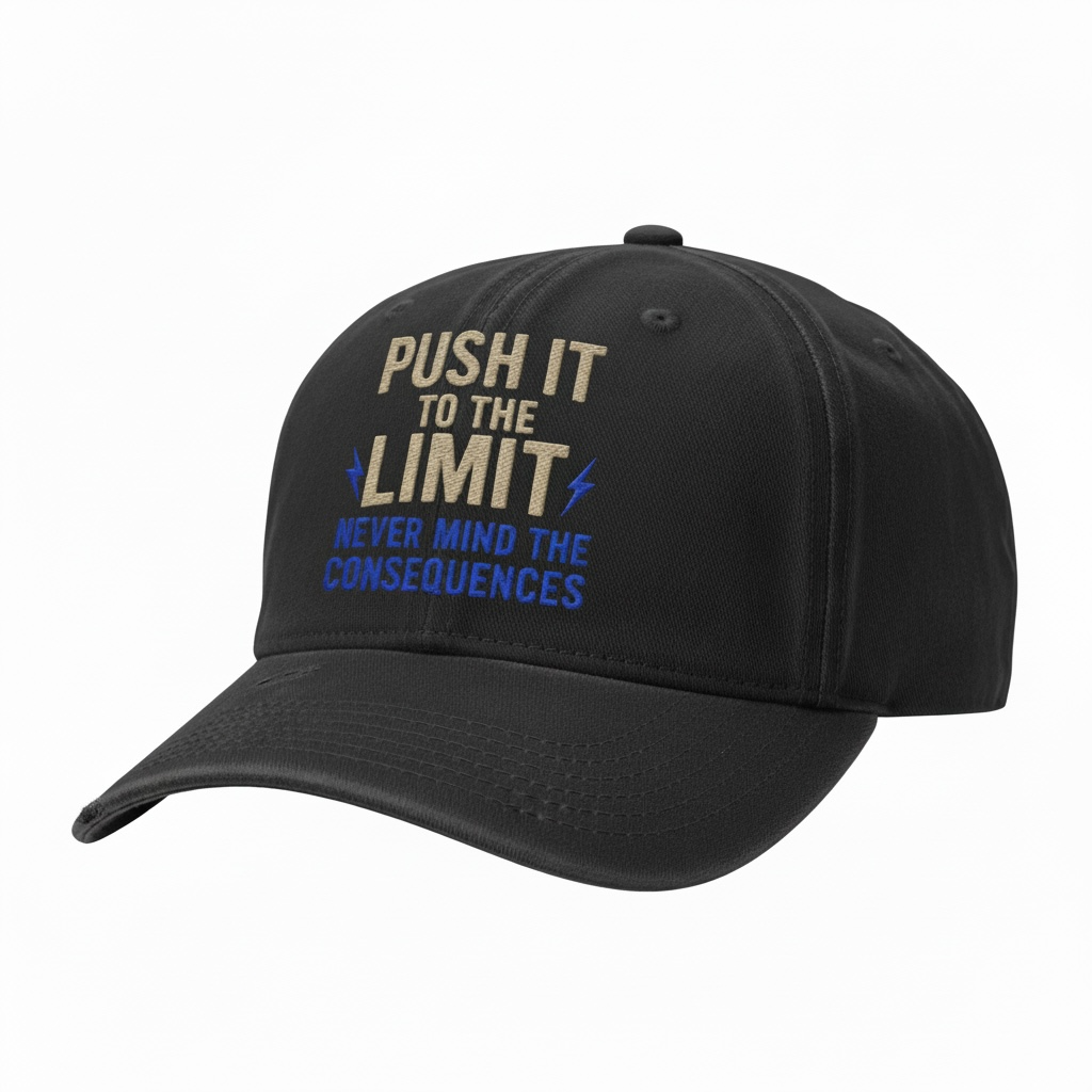 Push it to the limit SnapBack cap