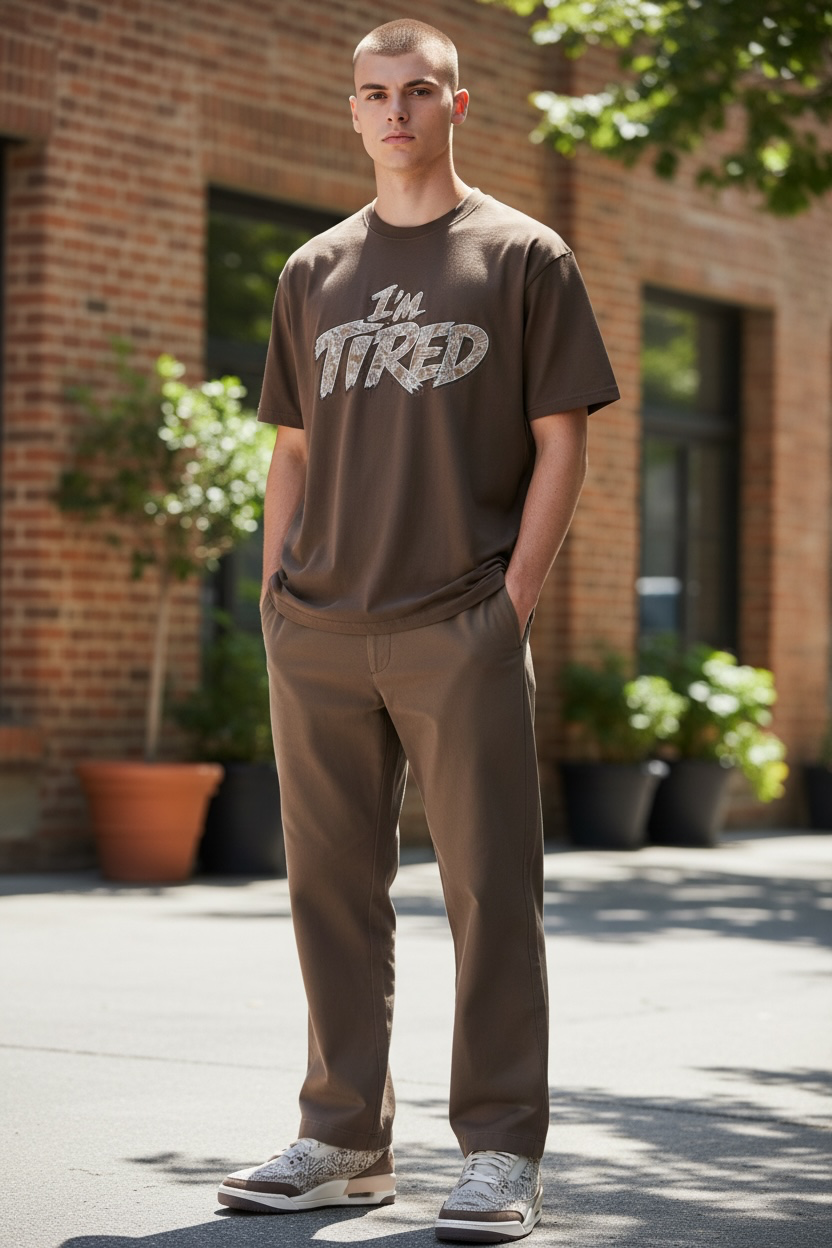 Shirt to match Laser 3 OG Jordan 3 Retro I’m Tired matching T-shirt sneaker head match tee