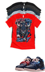 Sports Renaissance OG Jordan 3 Ain’t Got time matching T-shirt sneaker head match tee