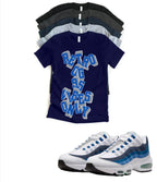 Air Max 95 Slate Retro Vibes Only Matching T-Shirt – Unisex Sneaker Tee
