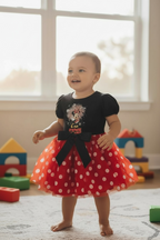 Minnie Mouse–Inspired Toddler Customized Tutu Dress