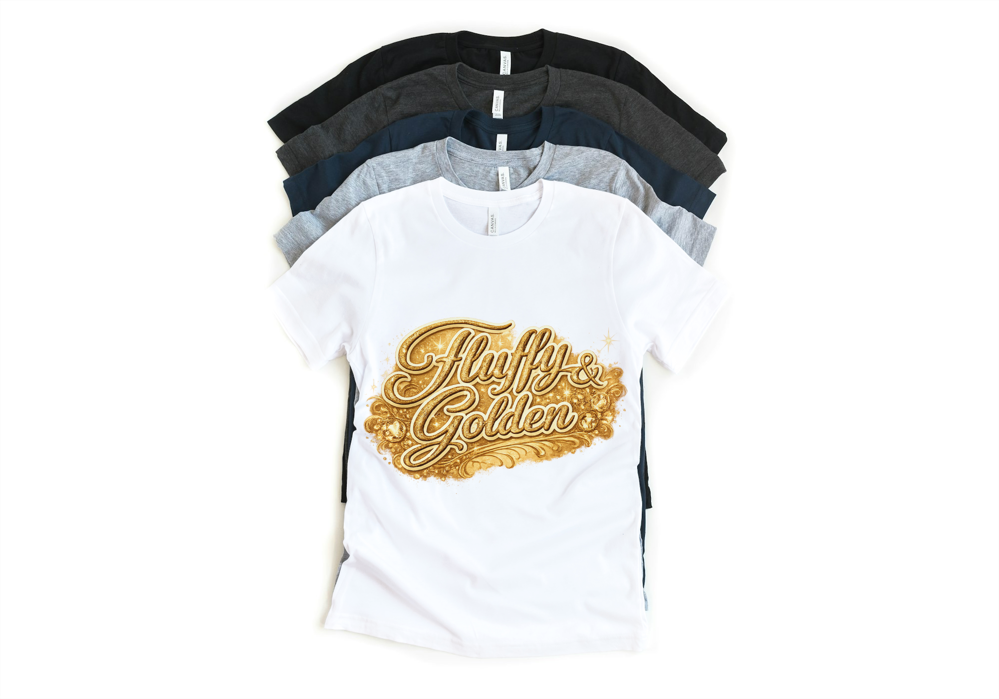 Fluffy and Golden Graphic T-Shirt