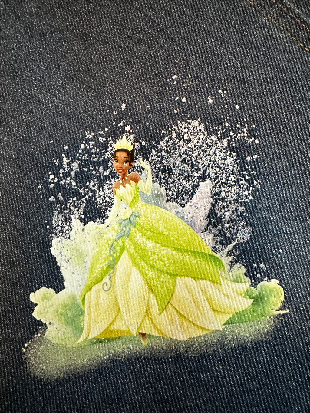 Princess and the Frog Denim Coveralls Dress – Personalized with Your Child’s Name