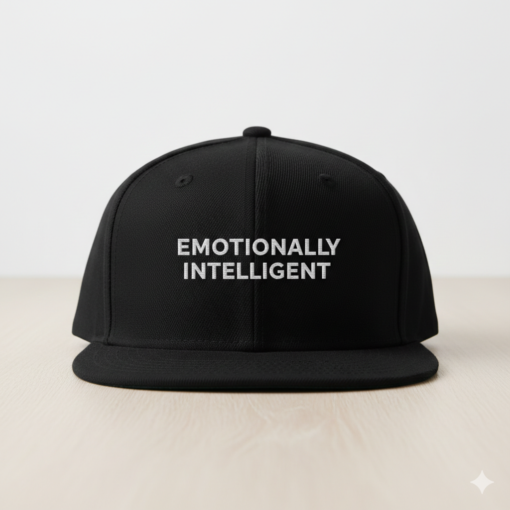 Emotionally Intelligent Snapback Cap – Bold Streetwear Statement Hat