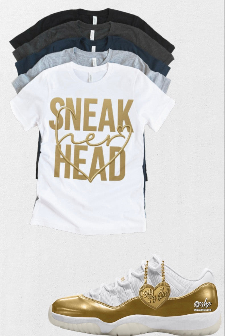 SneakHERhead Sneakerhead T-Shirt | Women’s Sneaker Matching Streetwear Graphic Tee