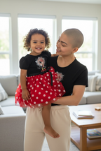 Minnie Mouse–Inspired Toddler Customized Tutu Dress