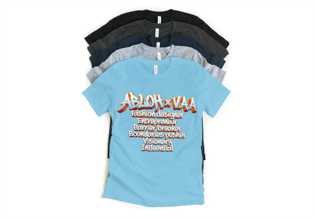 Virgil Ablogh VAA Creative Jordan 1 High x OG Retro Matching T-Shirt – OG Alaska Sneaker Match Tee – Jordan 1 Outfit Shirt – Unisex Streetwear