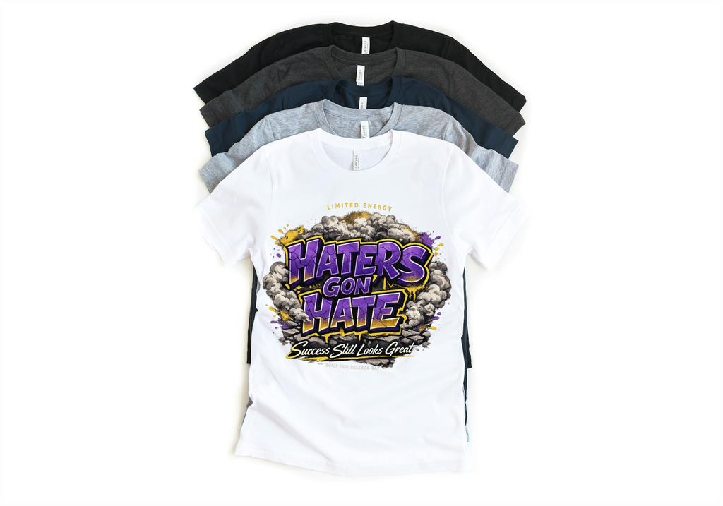 Jordan 4 Imperial Purple Haters Gon Hate – Lakeshow