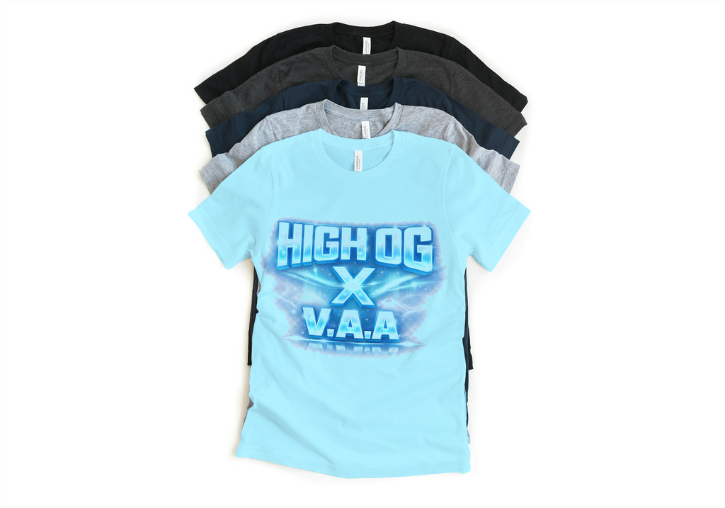 Virgil Ablogh VAA Jordan 1 High x OG Retro Matching T-Shirt – OG Alaska Sneaker Match Tee – Jordan 1 Outfit Shirt – Unisex Streetwear