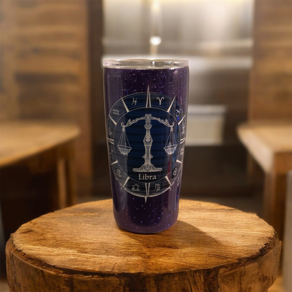 Libra Zodiac Tumbler