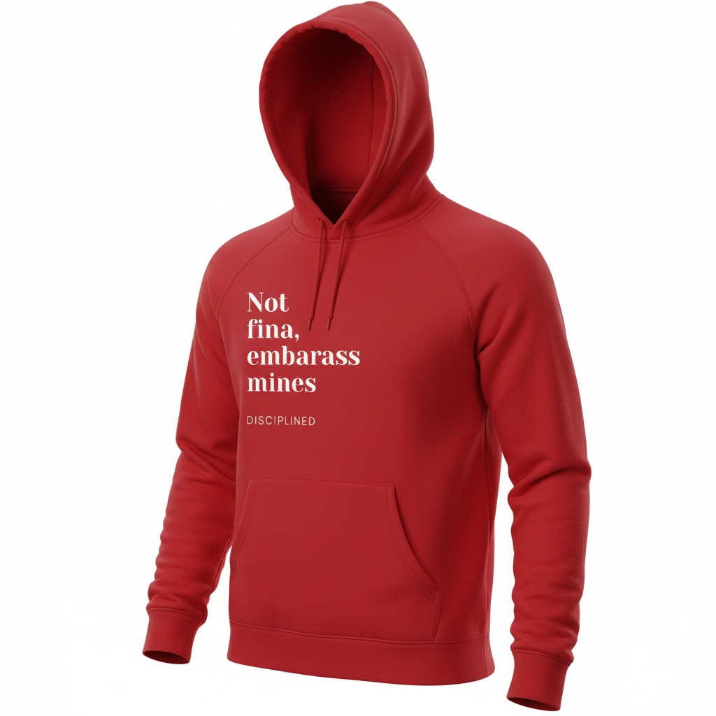 Not fina embarrass mines hoodie