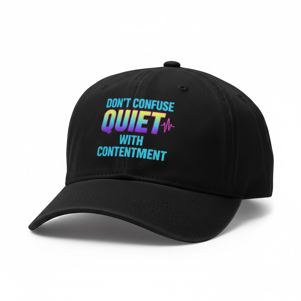 Don’t Confuse Quiet With Contentment Hat