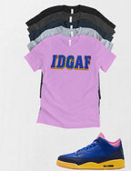 Brazil IDGAF Retro OG Jordan 3 matching T-shirt Brand New sneaker head match tee