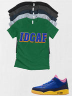 Brazil IDGAF Retro OG Jordan 3 matching T-shirt Brand New sneaker head match tee