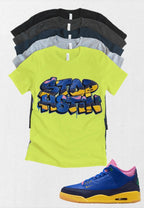 Brazil Retro OG Jordan 3 Can't Stop Hatin matching T-shirt Brand New sneaker head match tee (Copy)