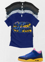 Brazil Retro OG Jordan 3 Can't Stop Hatin matching T-shirt Brand New sneaker head match tee (Copy)