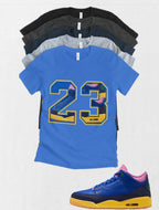 Brazil 23 Retro OG Jordan 3 matching T-shirt Brand New sneaker head match tee