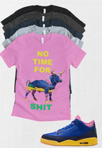 Brazil No Time Retro OG Jordan 3 matching T-shirt Brand New sneaker head match tee