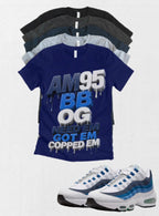 Air Max BB OG 95 Slate Retro Matching T-Shirt – Unisex Sneaker Tee