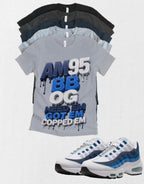 Air Max BB OG 95 Slate Retro Matching T-Shirt – Unisex Sneaker Tee