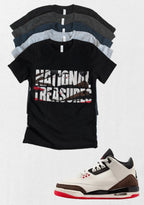 Worlds Best Dad National Treasure Retro OG Jordan 3 matching T-shirt Brand New sneaker match tee