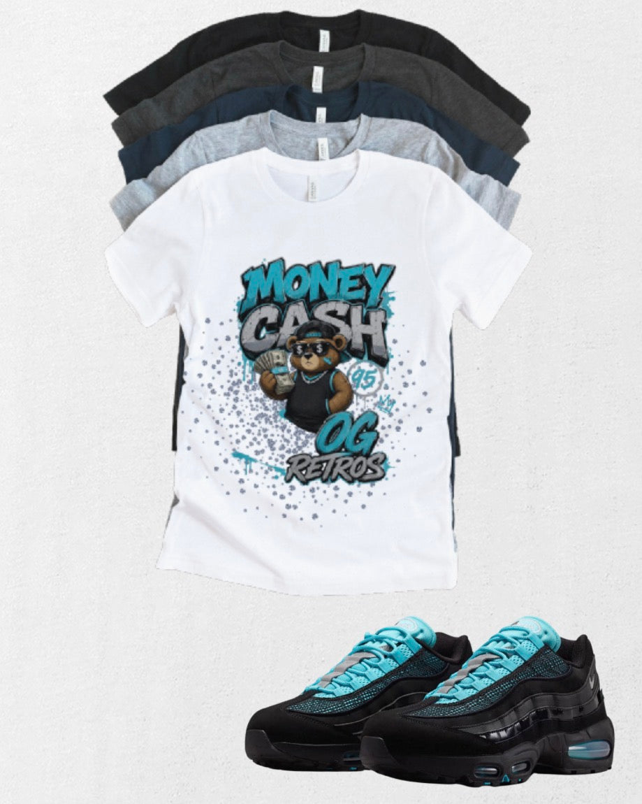 Max BB OG 95 Scorpion Money Cash Retro Matching T-Shirt – Unisex Sneaker Tee
