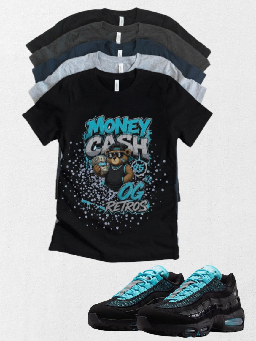 Max BB OG 95 Scorpion Money Cash Retro Matching T-Shirt – Unisex Sneaker Tee