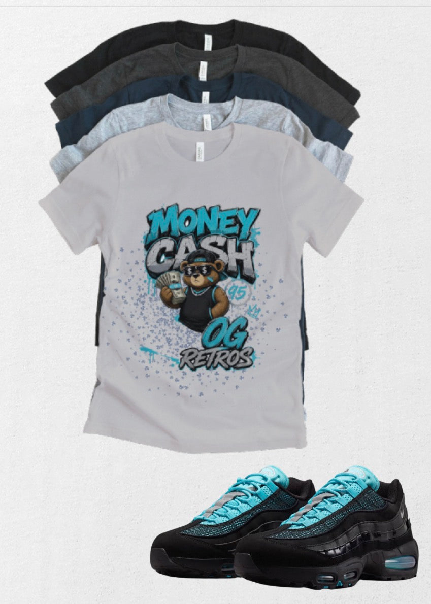 Max BB OG 95 Scorpion Money Cash Retro Matching T-Shirt – Unisex Sneaker Tee