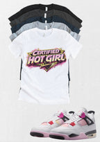 Retro 4 Comic Certified Hot Girl T-Shirt – Streetwear Graphic Tee | Urban Fashion Statement