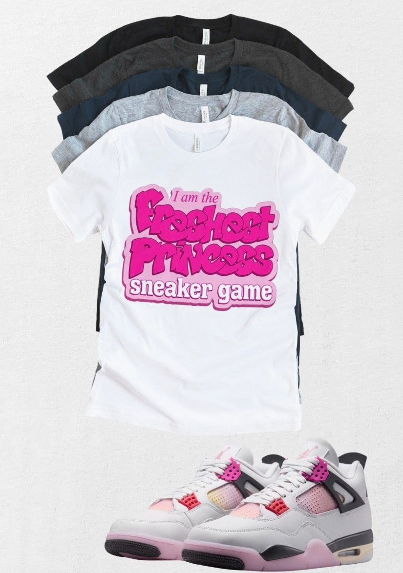 Retro 4 Freshest Princess T-Shirt – Streetwear Graphic Tee | Urban Fashion Statement