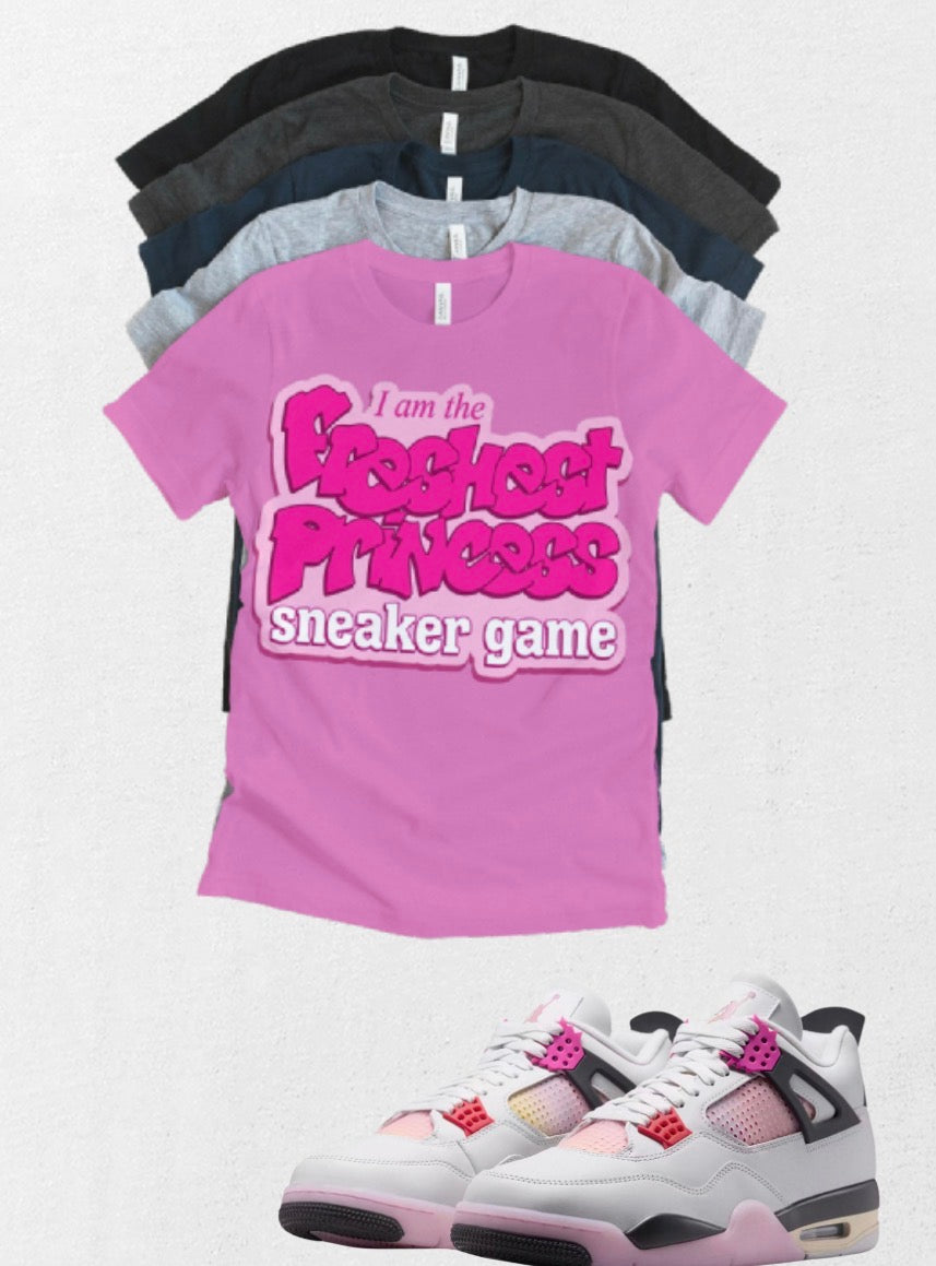 Retro 4 Freshest Princess T-Shirt – Streetwear Graphic Tee | Urban Fashion Statement
