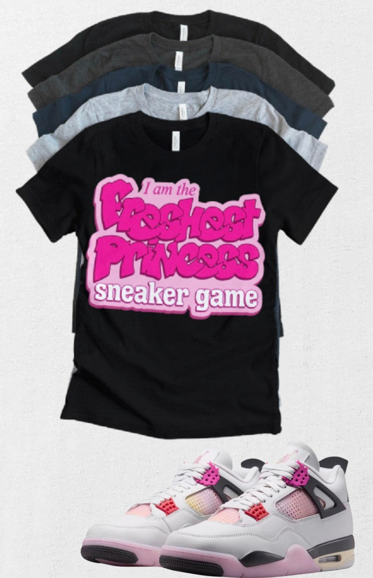 Retro 4 Freshest Princess T-Shirt – Streetwear Graphic Tee | Urban Fashion Statement