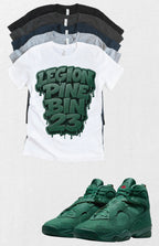 Custom Printed Shirt To Match Retro Jordan 8 BIN 23 Legion Pine Sneaker Tee