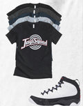 Shirt to match Jordan 9 Space Jam Black White Red OG Retro JaysSquad