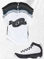 Shirt to match Jordan 9 Space Jam Black White Red OG Retro SpaceJays