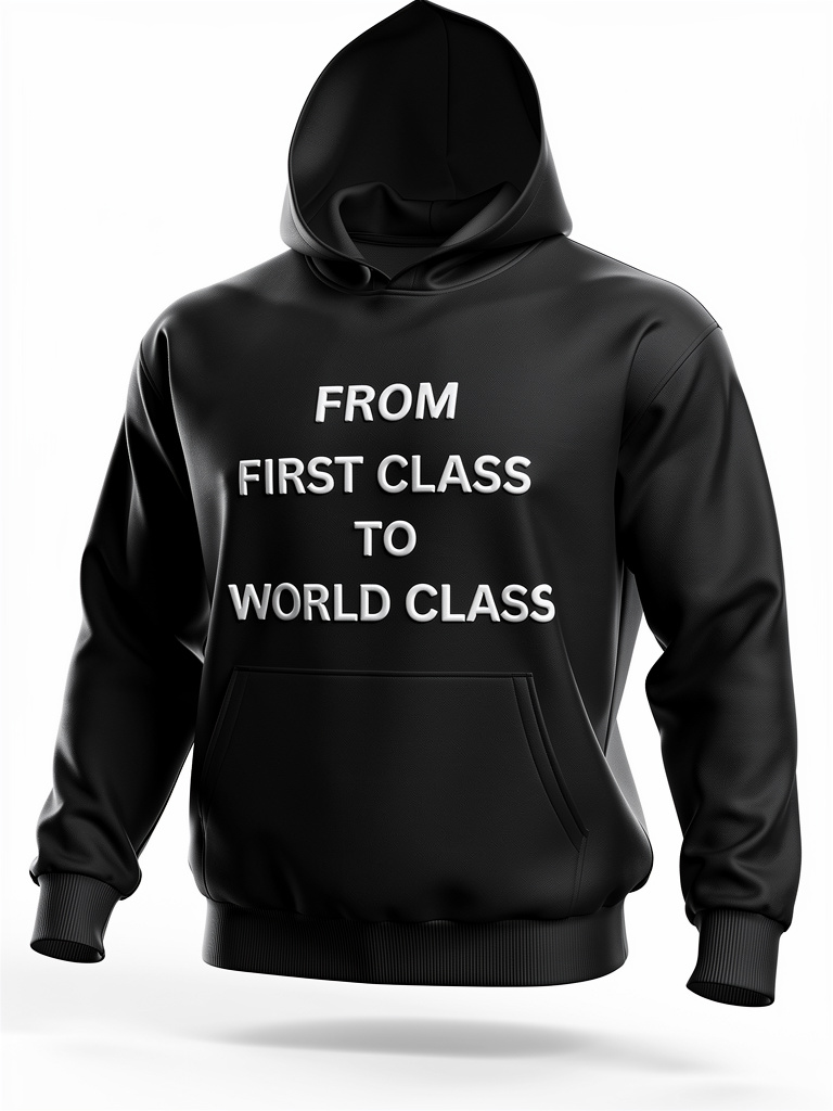 From First Class to World Class Hoodie