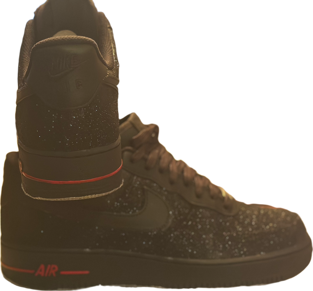 Glitter Air Force Ones